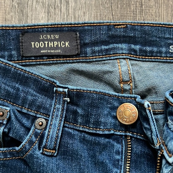 J.Crew Toothpick Jeans size 29 - Picture 4 of 9